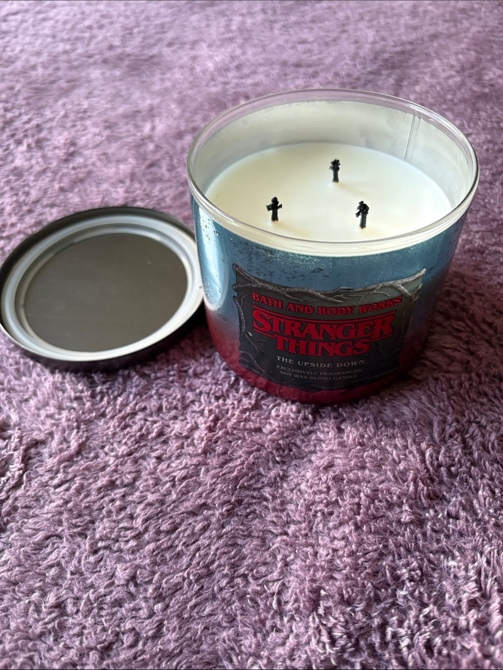 Stranger things candle